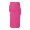 Urban CoCo Women's Elastic Waist Stretch Bodycon Midi Pencil Skirt