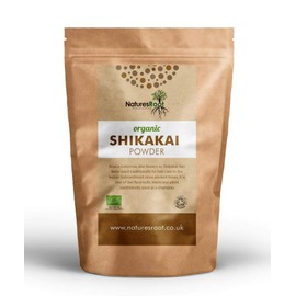Natures Root Organic Shikakai Powder 125g – Acacia Concinna – 100% Organic & Chemical-Free Hair Cleanser
