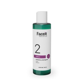 FACE.IT | Tónico Facial Ácido Glicólico, Aloe Vera I Tratamiento Anti Acné I Skin Care I Exfoliante Facial I Elimina las Impurezas | Unifica Textura de la Piel I PASO 2 Unifica I 180 ml