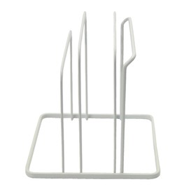 Takagi Triple Cutting Board Stand, Compatible with Cutting Board, White