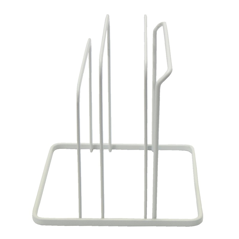 Takagi Triple Cutting Board Stand, Compatible with Cutting Board, White