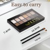 Smoky Eyeshadow Palette, Brown Eyeshadow Pallets for Women, Nude Eye