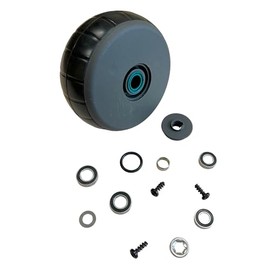 TIMBERA Husqvarna Automower Front Wheel Repair Kit - Without Axle - Includes Bearings, Seals, Tyres, Hub, Cover - Fits 320, 330X, 420, 430X, 440, 450X, 520, 550, EPOS