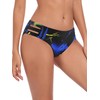 Ocean Blues - Parte inferior de bikini para mujer, Feather