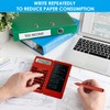 IPepul Scientific Calculators for Students, Red Math Calculator with Notepad,10-Digit