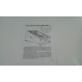 Beehive Beekeeping Bee Hive Solar Wax Melter Plans