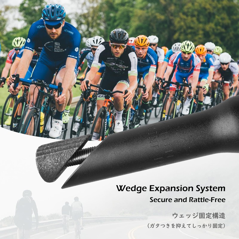 TRIWONDER Stem Riser Adapter Aluminum Alloy Bike Fork Stem Quill