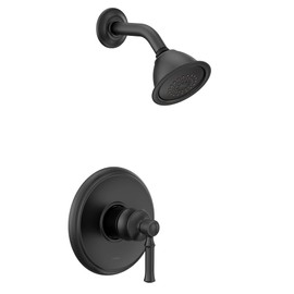 Moen T2182EPBL Dartmoor Posi-Temp Eco-Performance Shower only, Matte Black