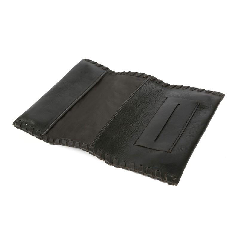 Daniel Leather Real Leather Pouch (Black)