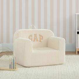 Delta Children babyGap Ribbed Velour Chairs - Greenguard Gold Certified, Beige