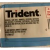 Trident NOS Sealed Original 1990 Unopened Gum Pack Trident Sugarless