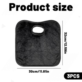 3Pcs Potty Training Car Seat Protector Baby Car Seat Protector Potty Training Ca r Sea t Protectors for Child Seats Waterproof B aby Ca r Se at Cover Po tty Train ing for Toddler Baby Kids(Black)