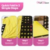 WedDecor Tshirt Folding Board Black | Fast Speed Clothes Shirt