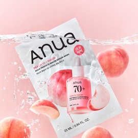 Anua Peach Niacinamide Serum Mask 25g, 1 sheet / 아누아 복숭아 나이아신아마이드 세럼 마스크 25g, 1매