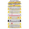 Union Pacific Auto Rack Train 9 individual Stickers Andy Fletcher