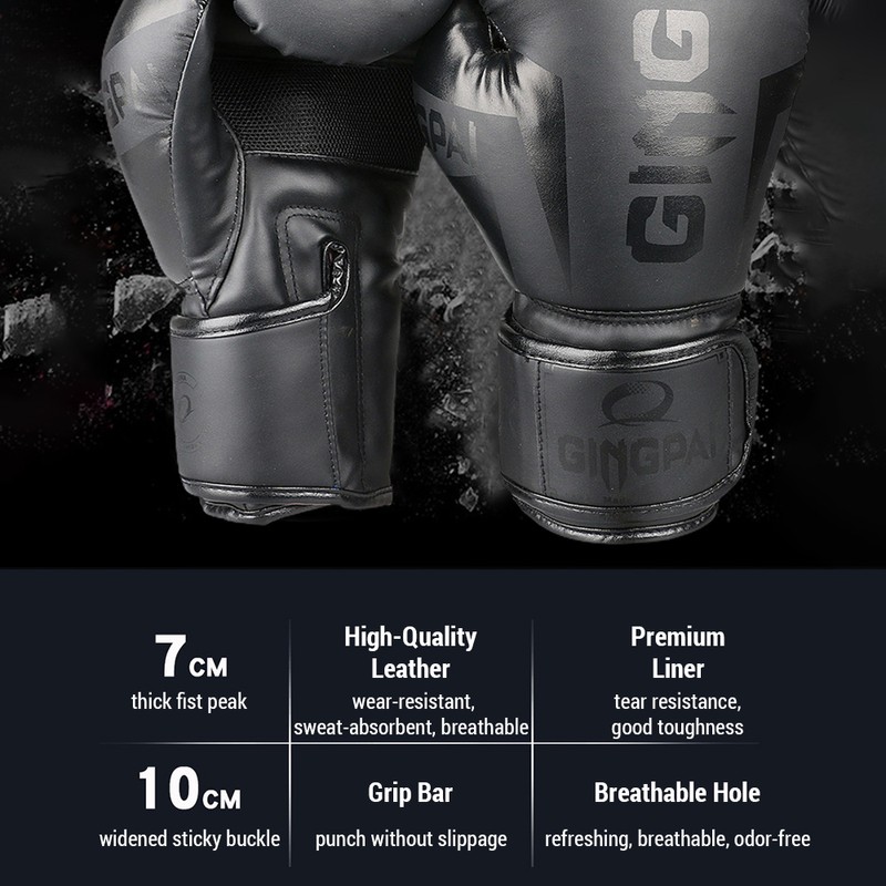 Boxing Gloves Shock-Absorbent Training Gloves for Punching Bag, Kickboxing Workout