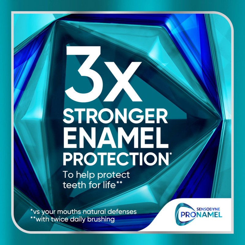 Sensodyne Pronamel Clinical Enamel Strengthening Toothpaste, Whitening Action, 3.4 oz
