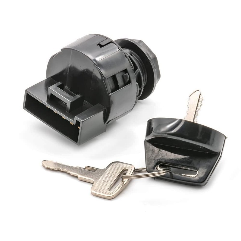 Replace 4012166 YINNCKE Ignition Key Switch 4 Position Off-Run-Light On-Start