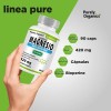 Magnesio Citrato, 90 Cápsulas. Purely Organics. Sabor Sin sabor