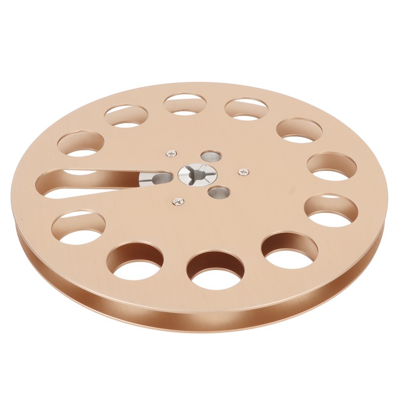 1/4 7 Inch Empty Tape Reel 11 Holes Universal Aluminum