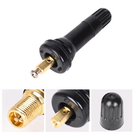 Motvhcs 5Pcs TPMS Valve Stems Rubber Snap-in 20008 20018 Tubeless Tire Sensor Valves for 0.453'' Rim Holes Universal Fit for Most Passenger Vehicles