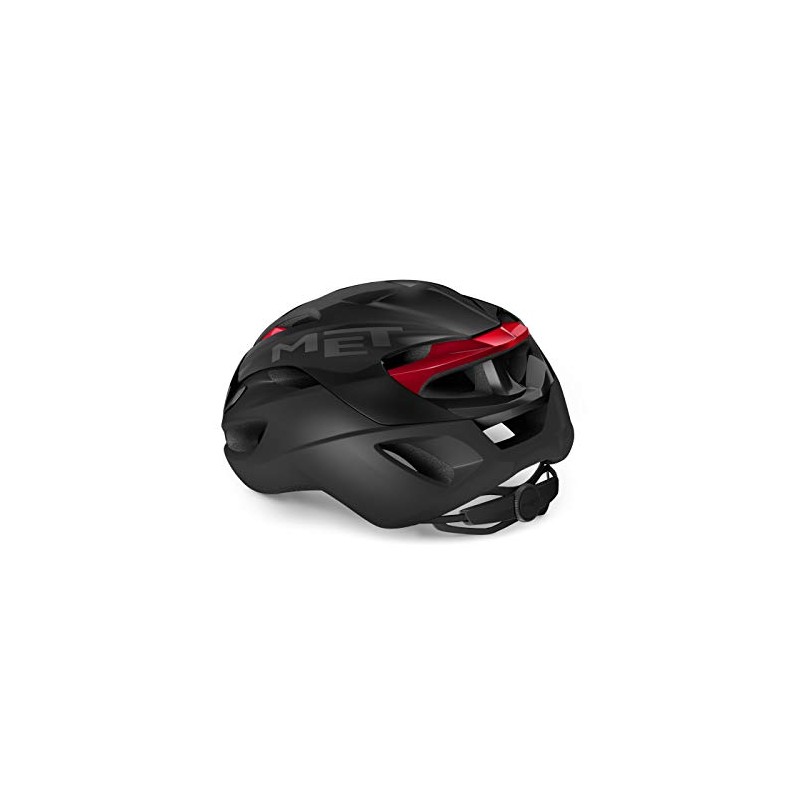 MET RIVALE MIPS NEG/Matte Red BRI.T.L 58-61, Adults Unisex, Undefined,