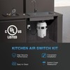 Garbage Disposal Air Switch Kit, UL Certified Garbage Disposal Button