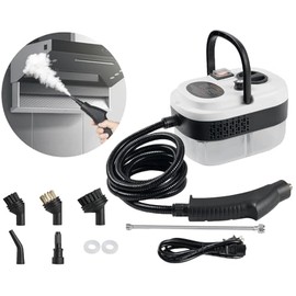 7 in 1 Steam Cleaner 2500W High Pressure Steamer for Cleaning, Car Steamer Handheld Steam Cleaner for Home Use, Hardwood Floor Steam Cleaner for Upholstery, Kitchen, Bathroom, Grout