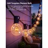 YIHKQDL 50 Pack G40 Replacement Bulbs for Outdoor String Lights,