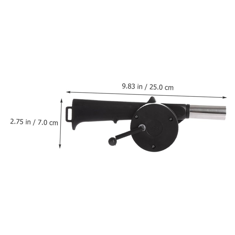 Mipcase 3Pcs Portable Hand Crank Blower for Manual Fire Blower