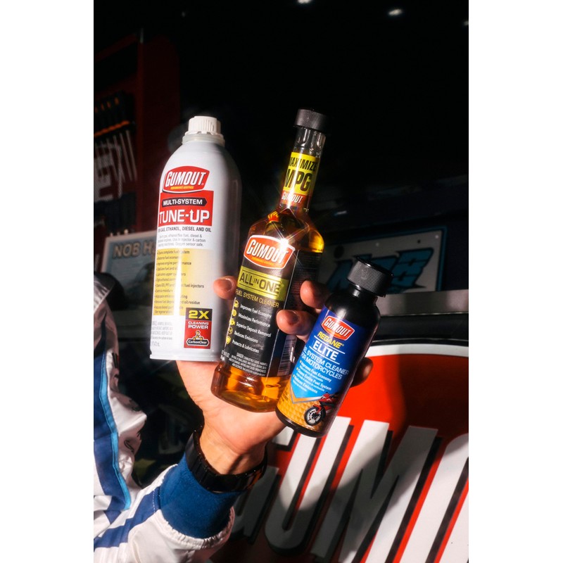 Gumout 510016 All-in-ONE Complete Fuel System Cleaner, 10oz. (Pack of