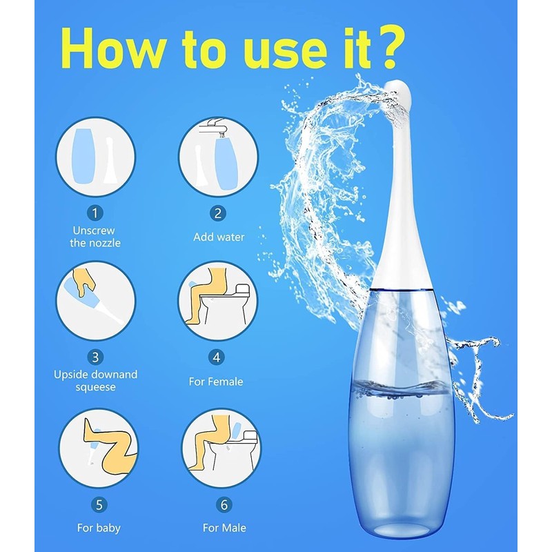 Po Shower Intimate Shower Weekbed - PropoDusche Portable Bidet, Vaginal