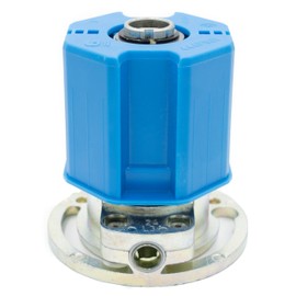 Bevel Gear Roller Shutter 2:1 for 8-Point Steel Shaft: SW-40 & SW-60 | Freewheel Left | Inner Square |