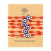 Jasimkiss Evil Eye 7 Knot Lucky Bracelets Adjustable Red String