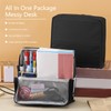 KeuFuw Doresty Makeup Bag, Travel Makeup Organizer, Standing Makeup Bag,