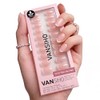 Vansiho 30 uñas postizas de punta francesa, almendradas y ovaladas