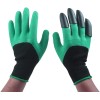 Right Handed Garden Gloves with Fingertips Claws Quick Easy to