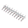 10PCS Countersink Drill Bits Adjustable Stop Tapered Countersink Bit for