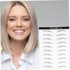 OHPHCALL 20 Pairs Water-resistant Eyebrow Stickers Hair-like Simulation for Women