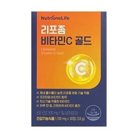뉴트리원 리포좀 비타민C 골드 1200mg x 30정 1개 (AD) Nutri-One Liposome Vitamin C Gold 1200mg x 30 Tablets 1 Pack (AD)