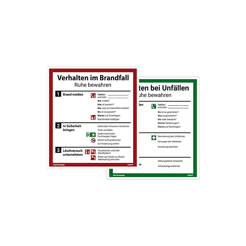 Aluminium sign with UV protection, 18 x 20 cm, ISO