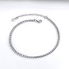 Richsteel Men's Anklet, Surgical Stainless Steel, No Metal Allergies, Sweat