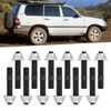 24Pcs Exhaust Manifold Stud Nut Kit Fit for Toyota 1HZ