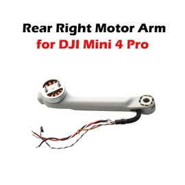 Original Rear Right Motor Arm for DJI Mini 4 Pro Accessories Arm with Motor for Mini 4 Pro Drone Replacement Repair Spare Parts - Like New