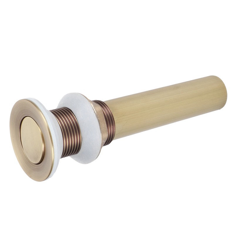 Sink Drain NonOverflow AntiClog Bathroom Wash Basin Drainer Stopper Accessory