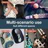 10-Pack Pacifier Clip Replacement Ends - BPA-Free Plastic Fasteners for