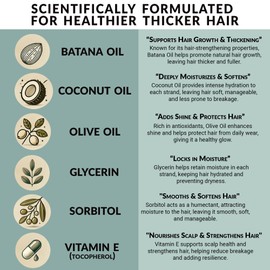 Batana Shampoo Bar for Hair Growth Support | Set of 2 | Enriched with Batana Oil for Hair Loss, Thickening & Strengthening | Solid Shampoo for Men & Women, Natural Hair Care Solution