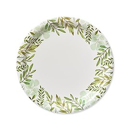 American Greetings Wedding or Bridal Shower Party Supplies, Dinner Plates (36-Count)