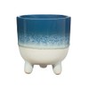 Sass & Belle Mojave Glaze Blue Large Planter on Legs