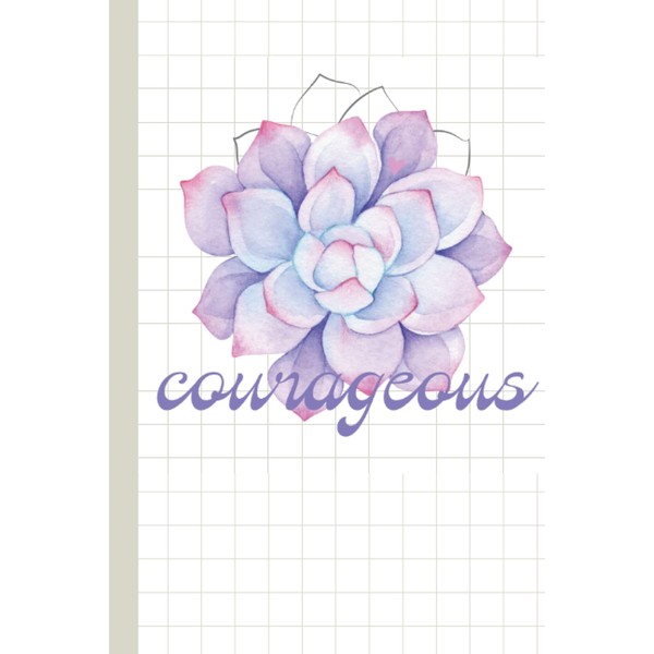 Courageous Guided Manifest Planner Gratitude Spiritual Self Care Meditation Journal